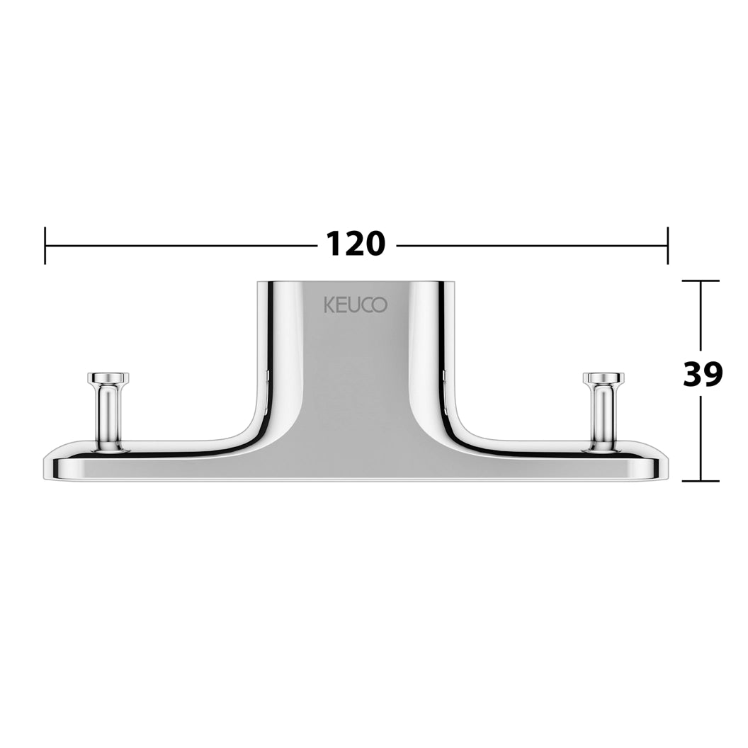KEUCO Edition 400 Double towel hook