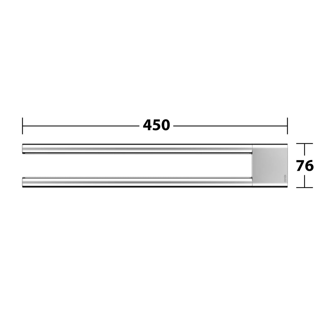 KEUCO Edition 400 Towel Holder 2-arm