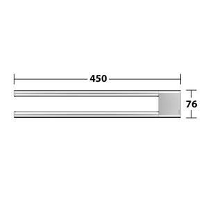 KEUCO Edition 400 Towel Holder 2-arm