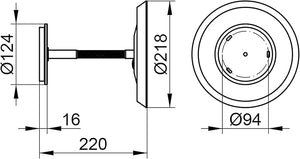 KEUCO Cosmetic mirror Bella Vista (wall mounted)