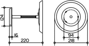 KEUCO Cosmetic mirror Bella Vista (wall mounted)